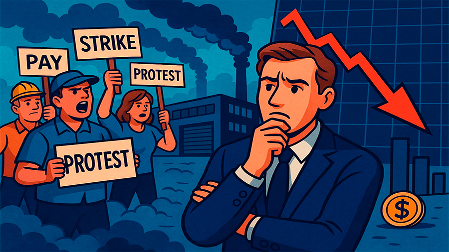 port strikes