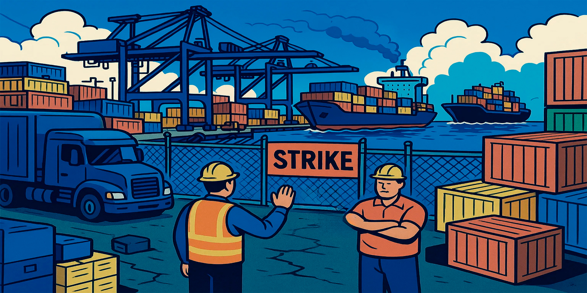 Port Strikes and Logistics Finance: Why Credit Ratings Decline